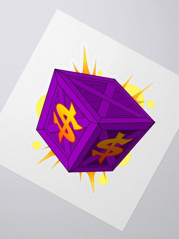 Powered by Money Sticker product image (2)