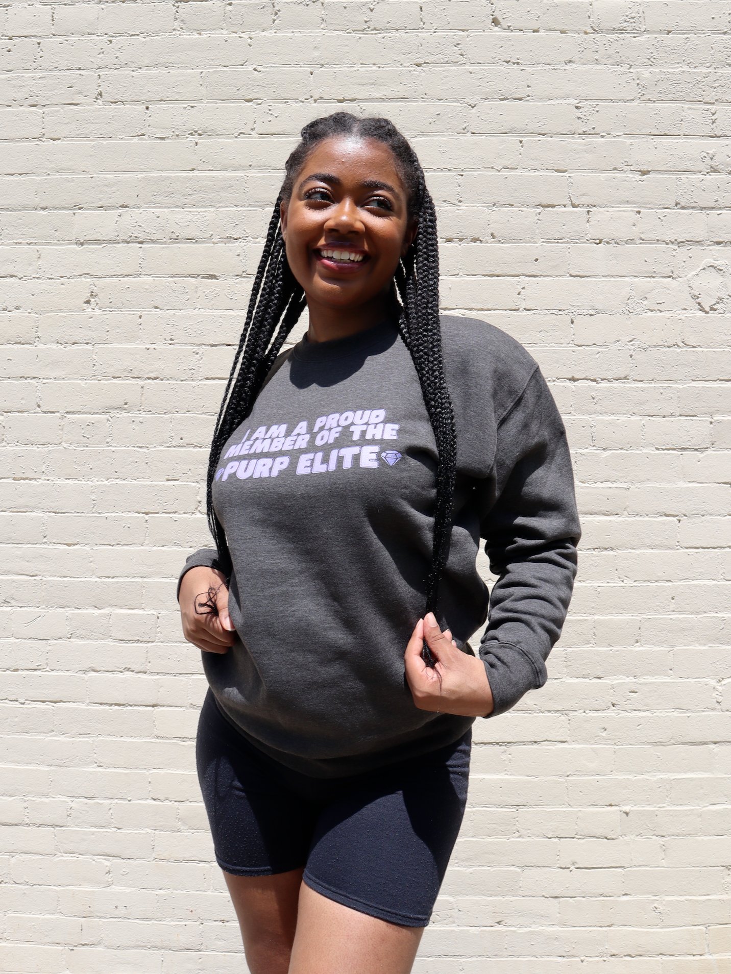 Proud Purp Elite Crewneck product image (2)