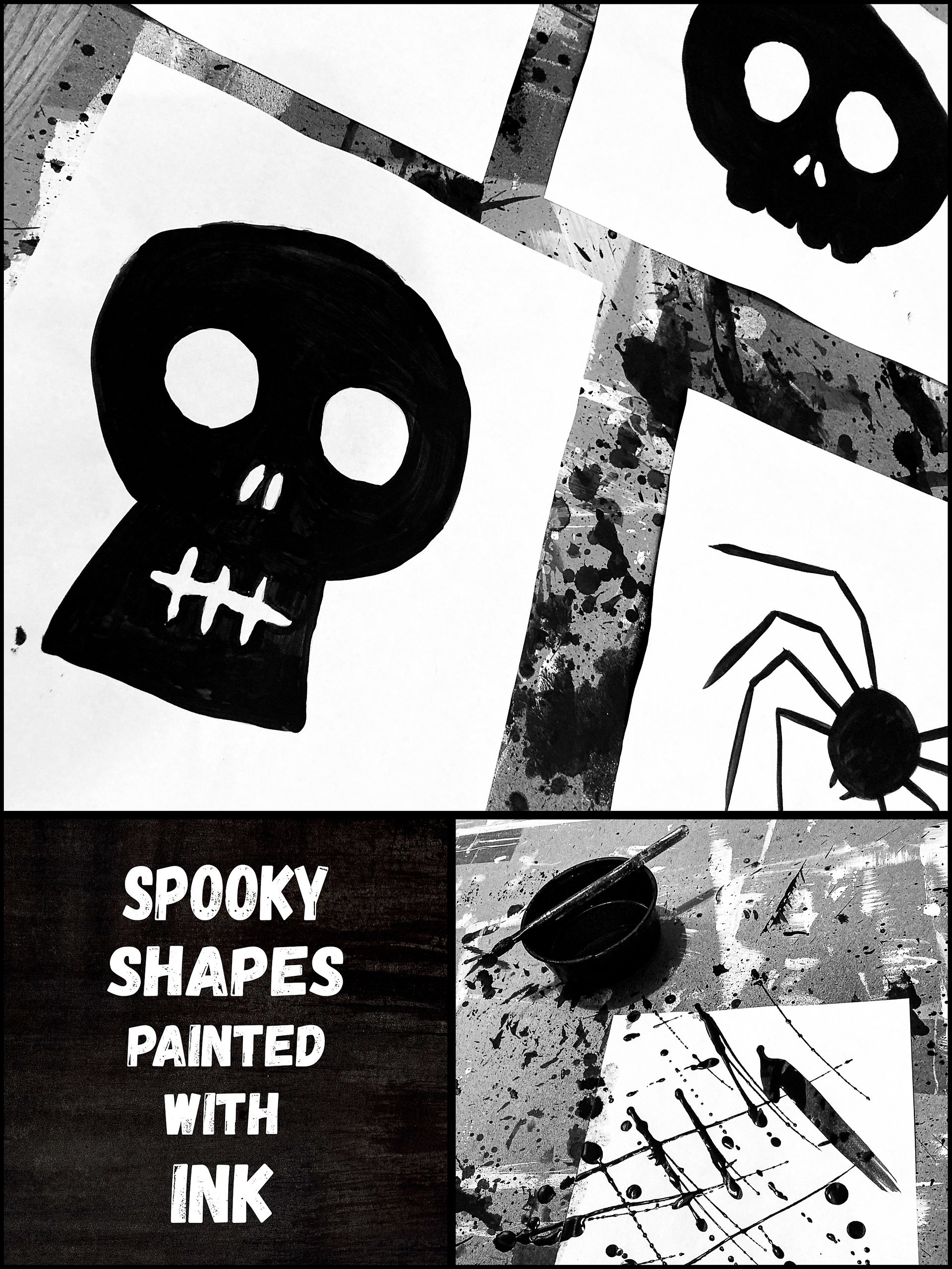 HOLOGRAPHIC STICKER - SKULL 03 product image (3)