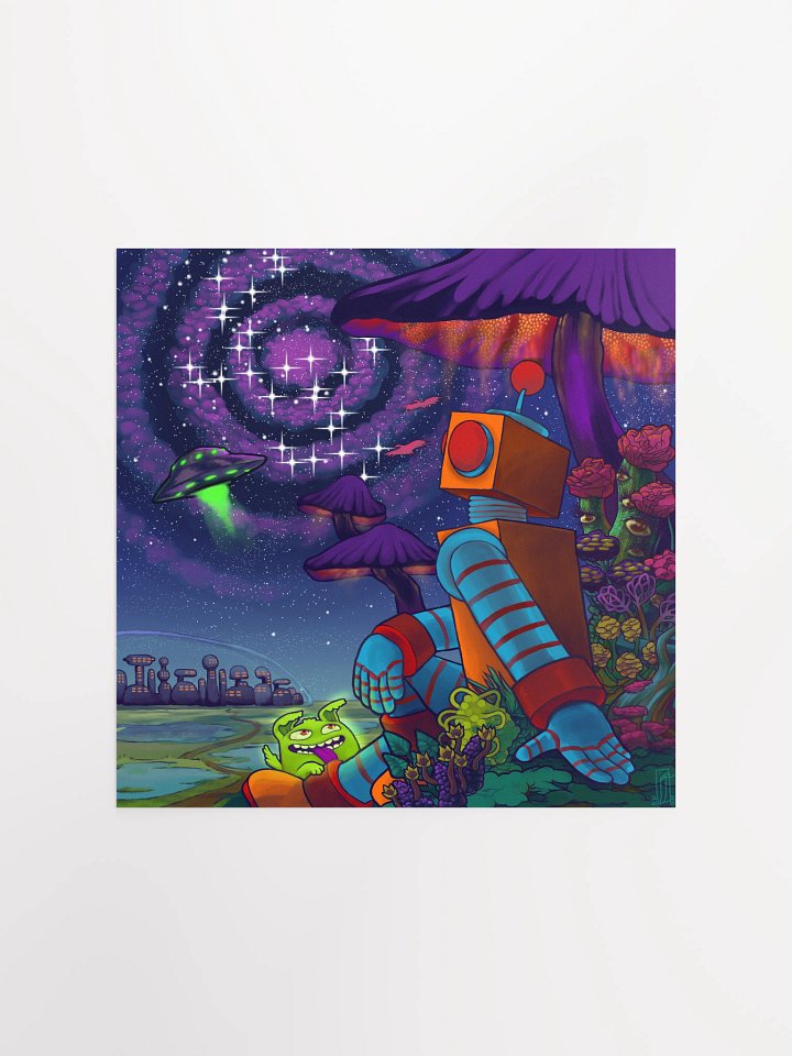 Return to Xenon-74 - Textless - Matte Poster Print product image (1)