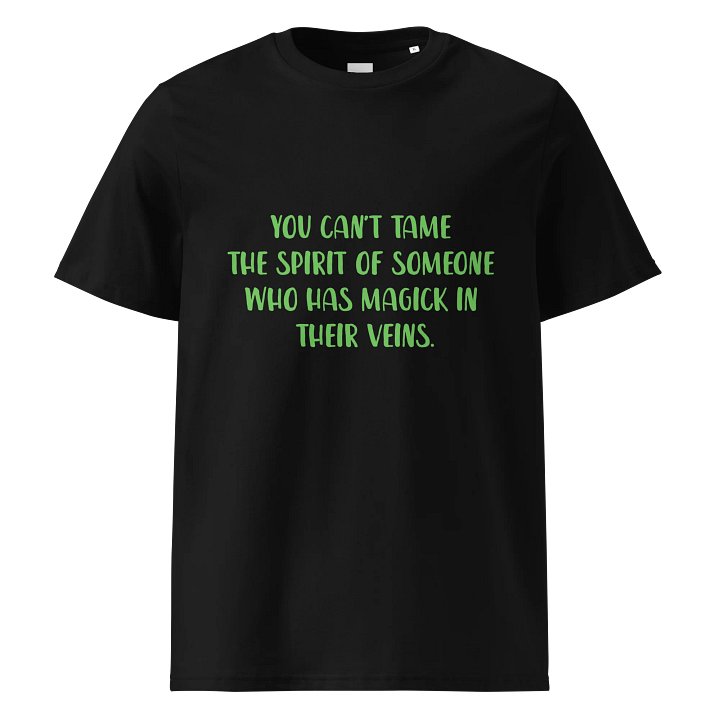 Medieval Quote Organic Tee product image (1)