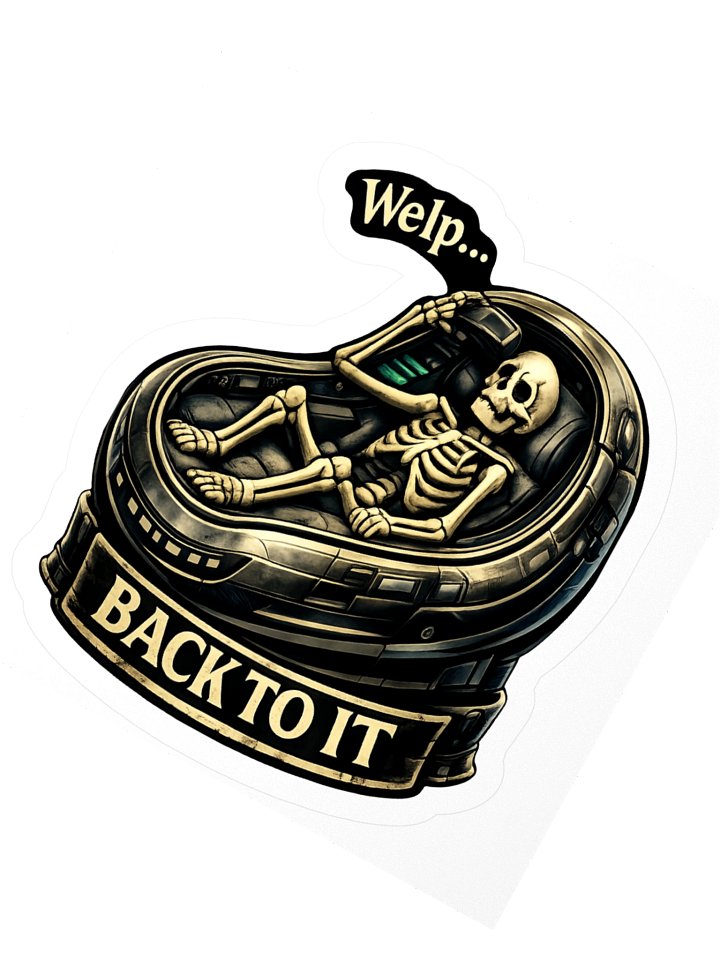 Welp… Back to It product image (2)