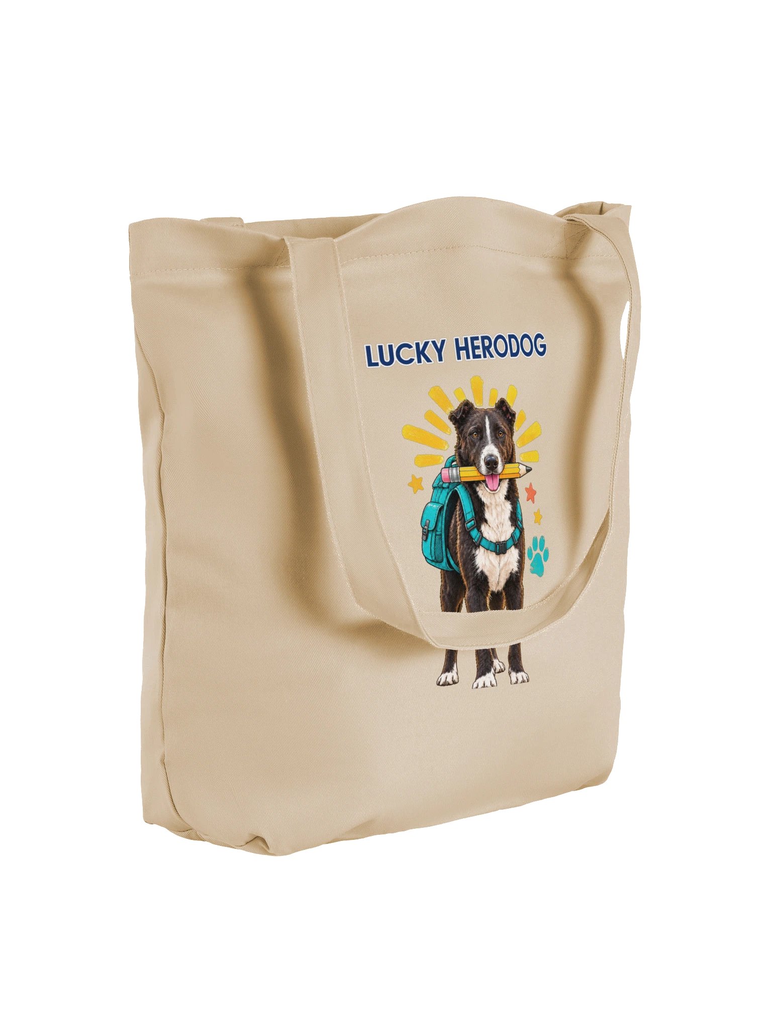DogKids · Der Held mit Herz – Bio-Baumwolltasche product image (5)