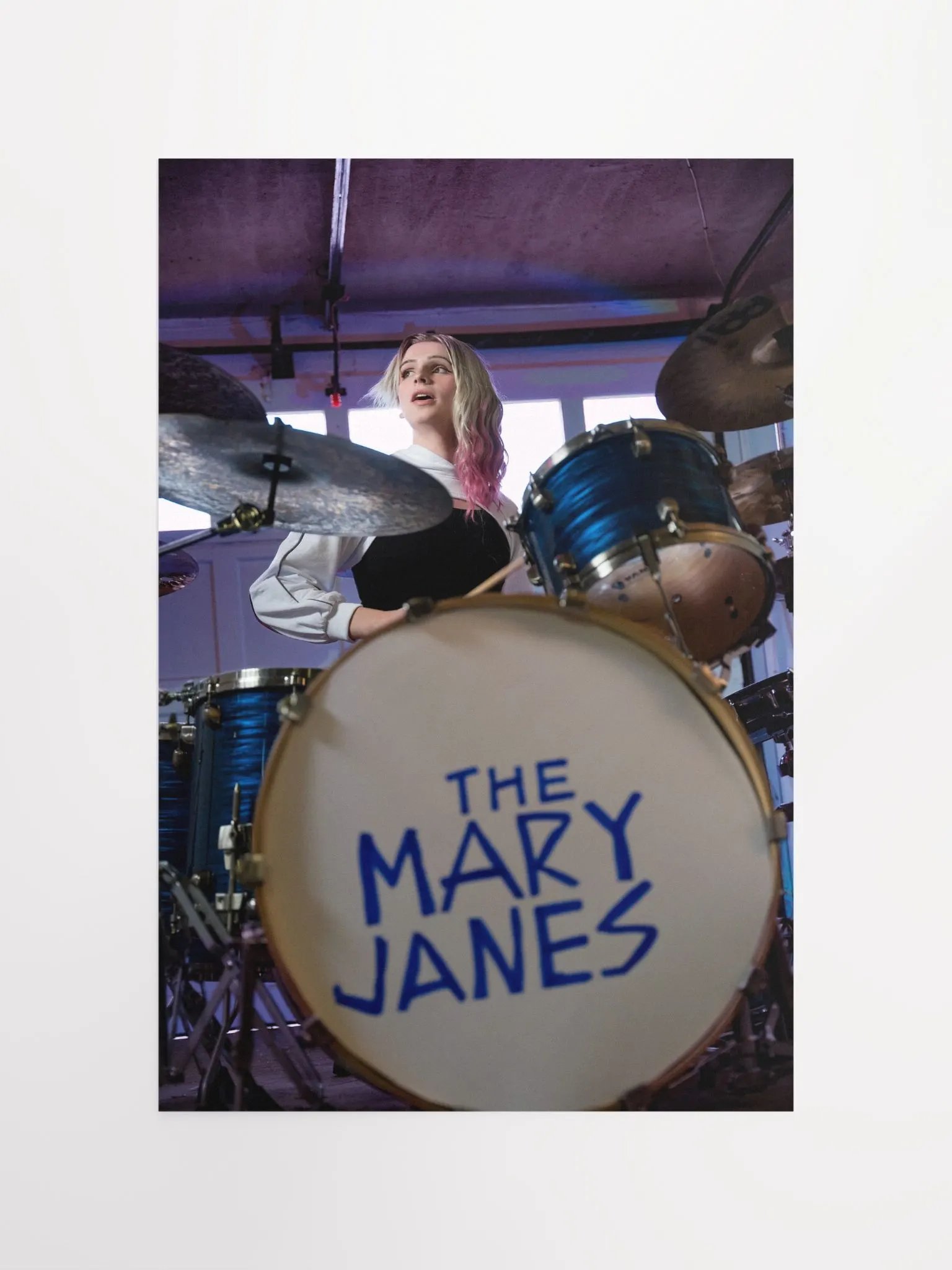 Gwen Drumming Cosplay Poster Print product image (1)