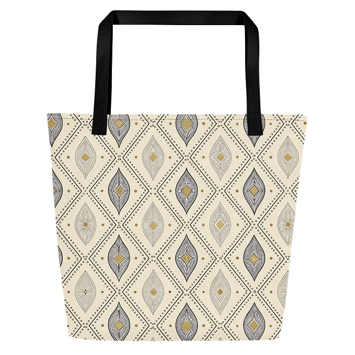 Leafy Diamond Tote Bag product image (1)