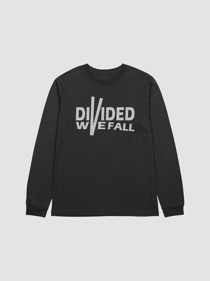 Divided We Fall - White - Bella+Canvas Supersoft Long Sleeve T-Shirt product image (2)