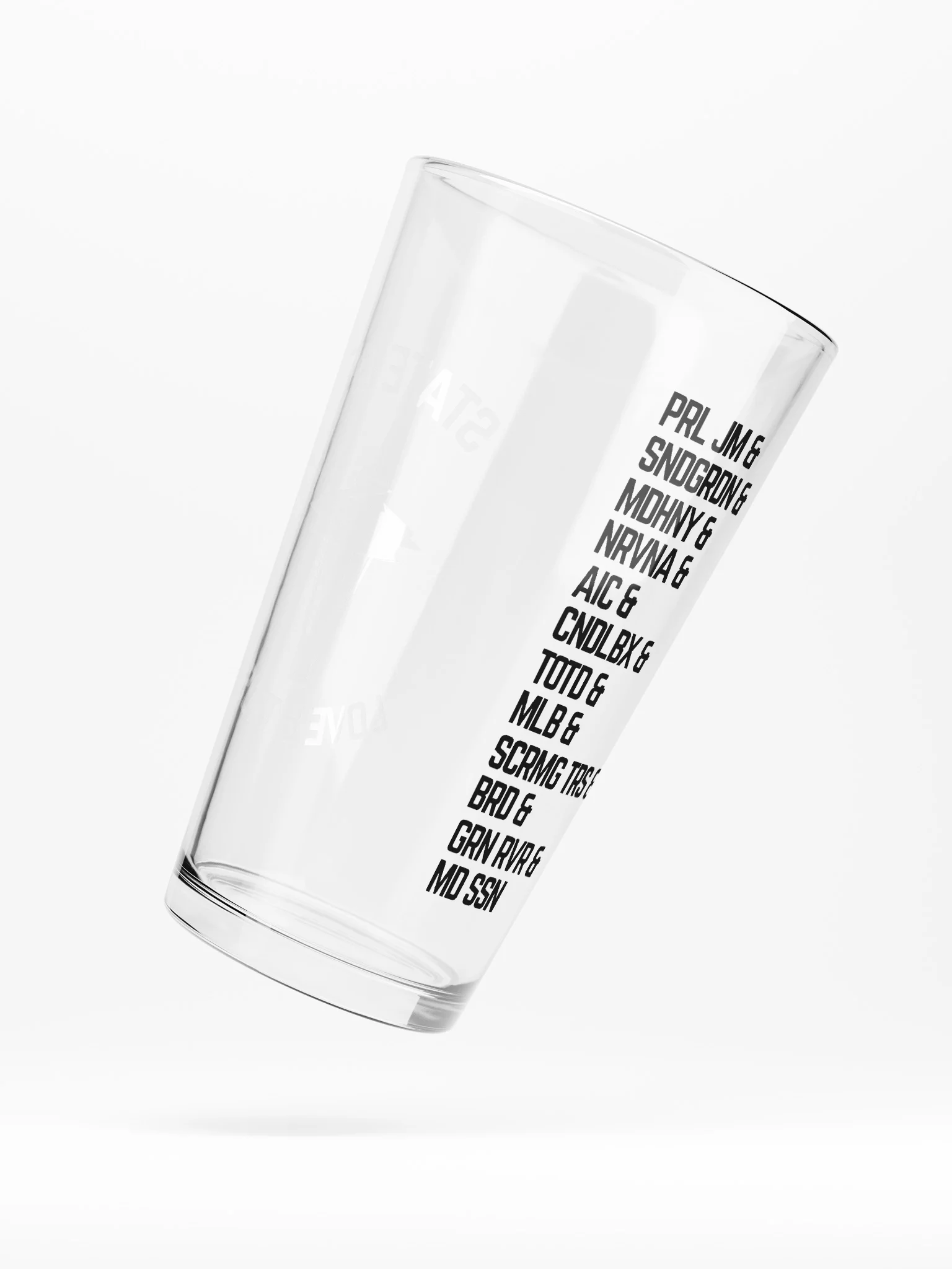 GRNG BNDS PILSNER GLASS product image (2)