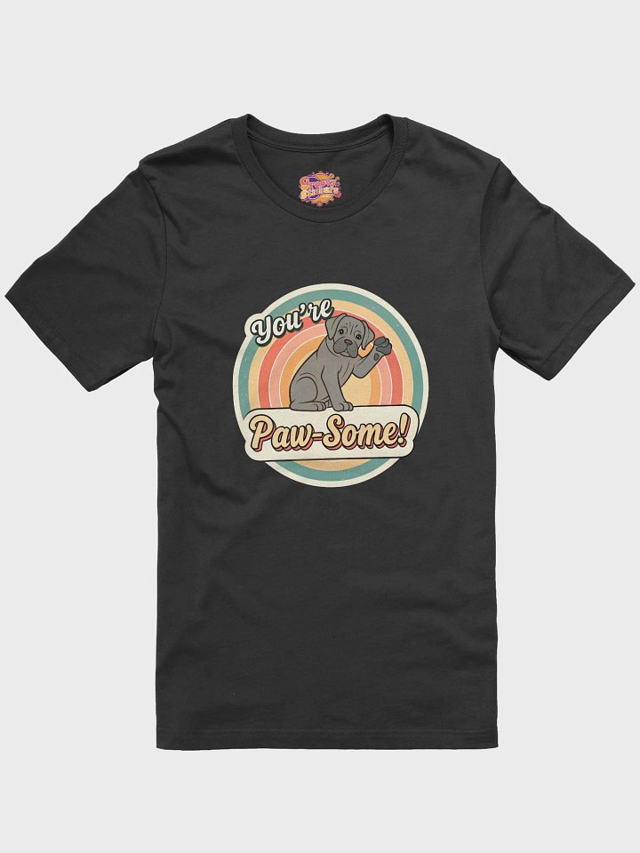 Paw-Some Puppy Retro T-Shirt product image (1)