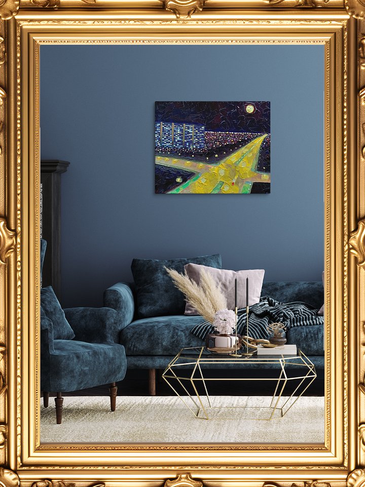 The Vein Of The City Canvas Print product image (1)