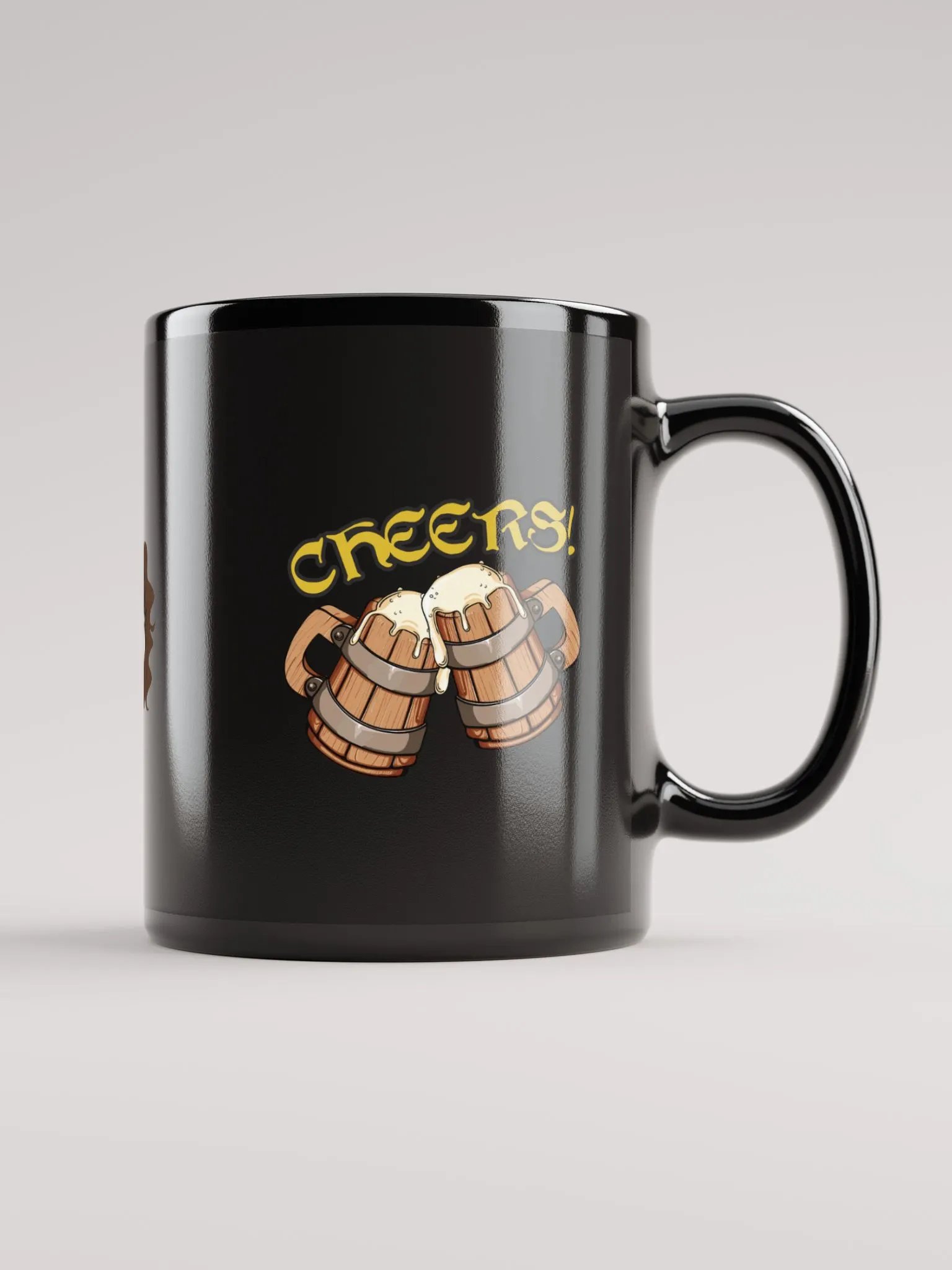 Tash Cheers! Mug - Black product image (6)