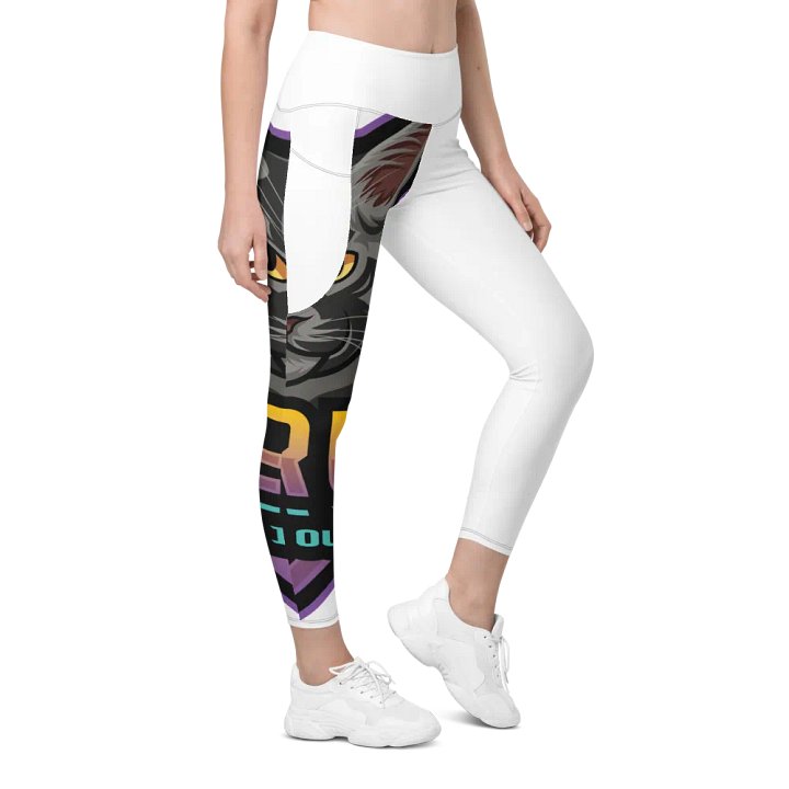 All-Over Print Lady Leggings with Pockets product image (1)
