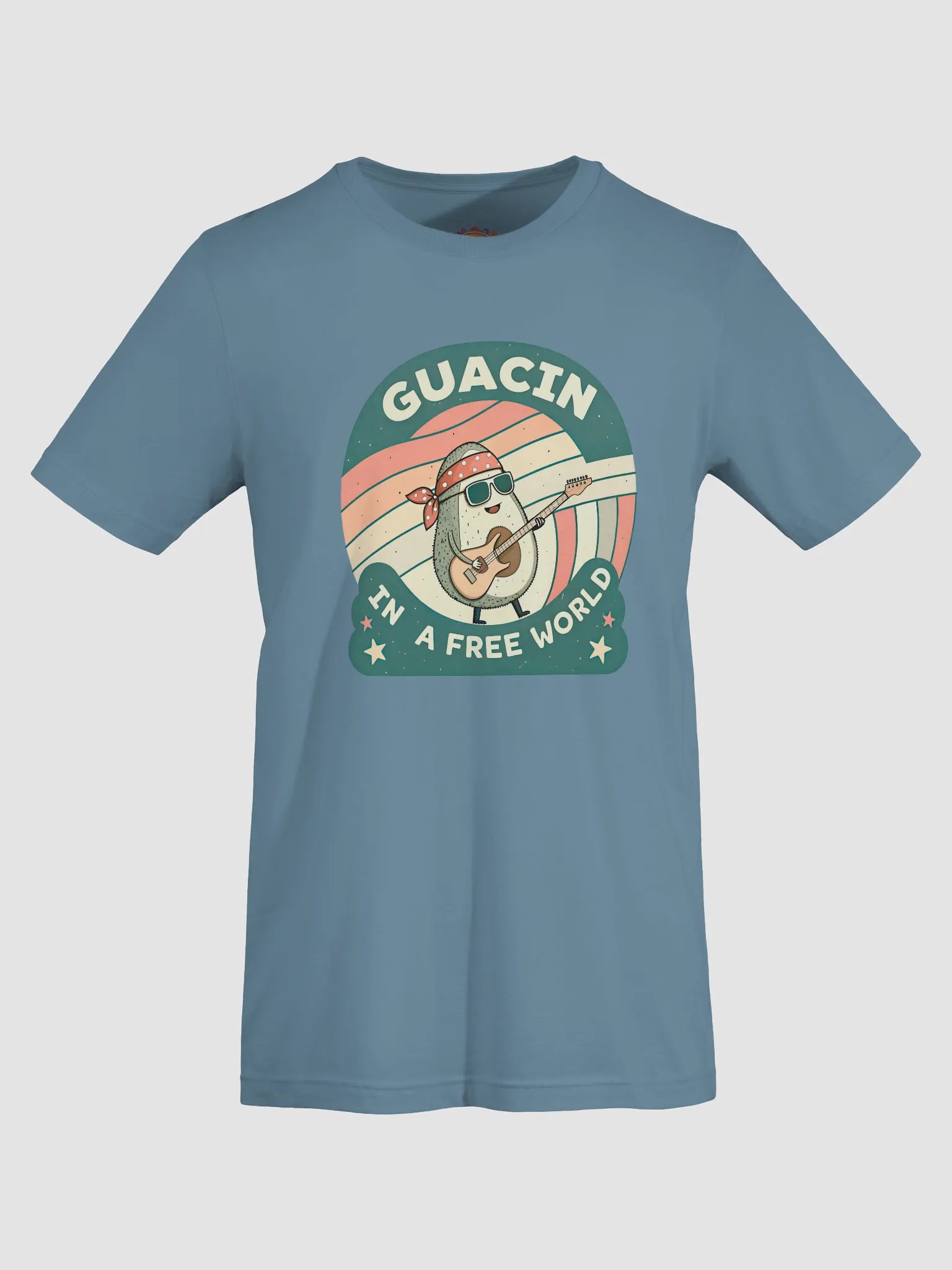 Rockin' Avocado Guitarist T-Shirt product image (4)
