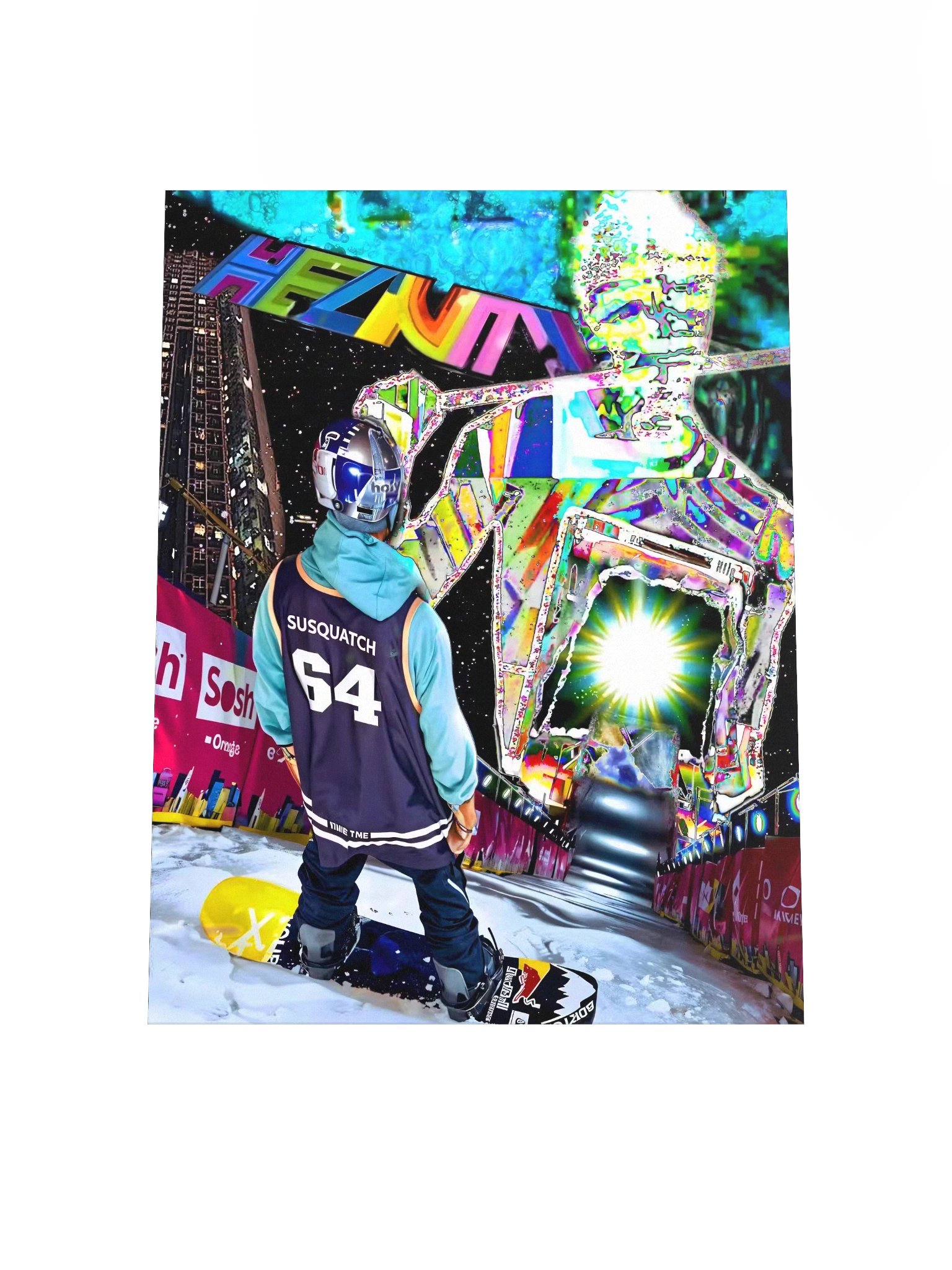 SUS64 - SNOW POSTER product image (4)