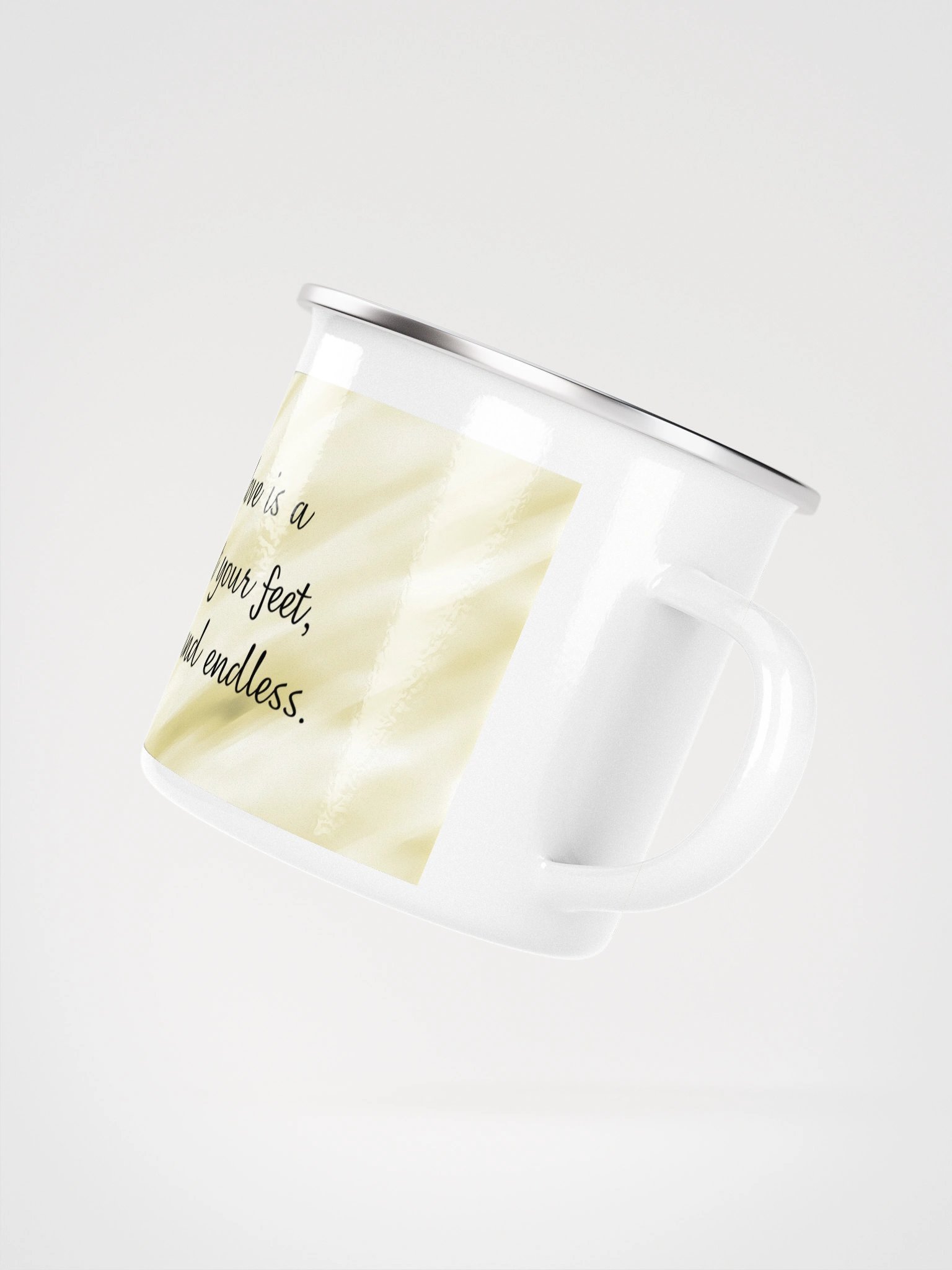 YOUR BEST FRIEND! / ENAMEL MUG 12oz WITH PERSONALIZED NAME product image (6)