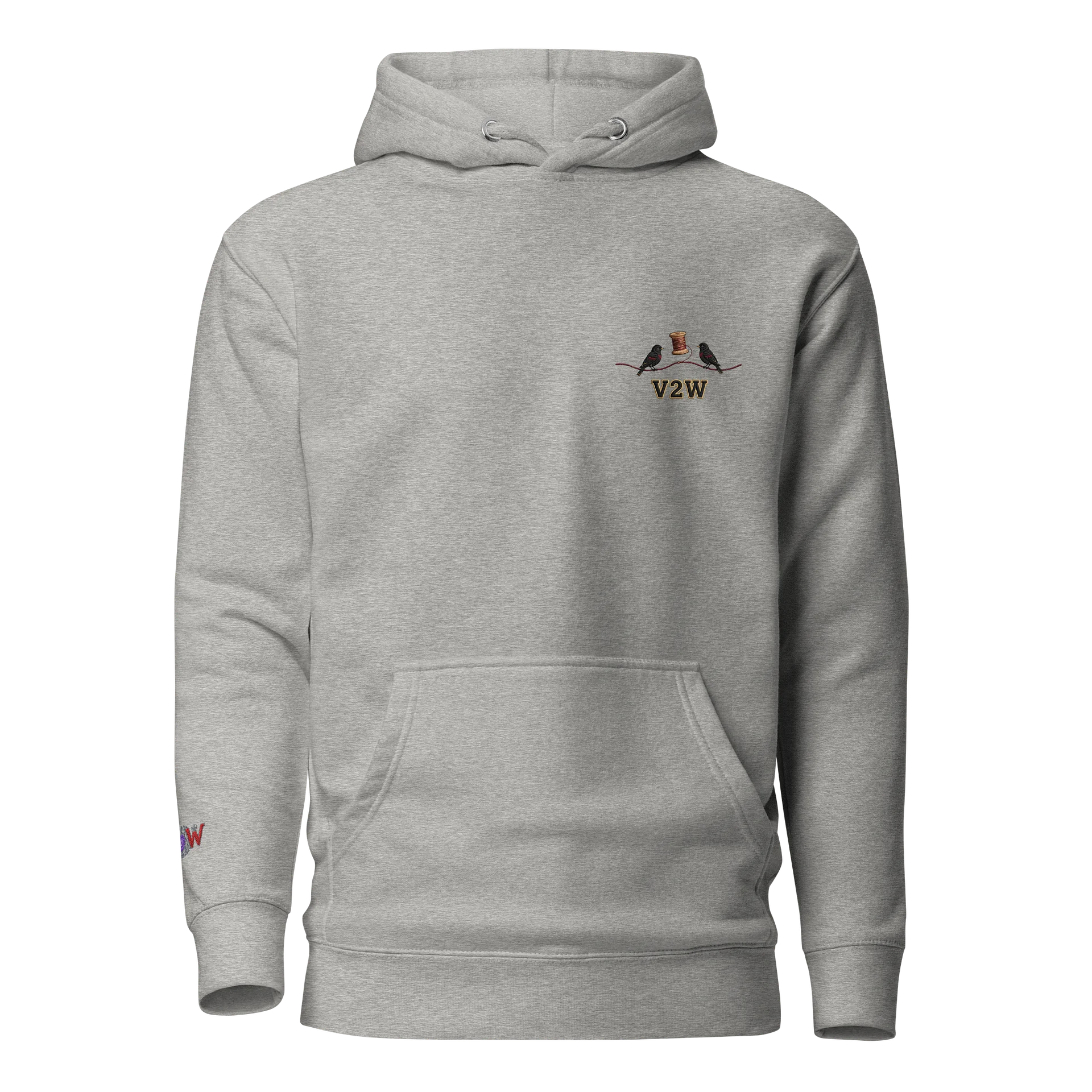 V2W Philomela “ When Silence Becomes Song“ The Nightingale Hoodie product image (1)