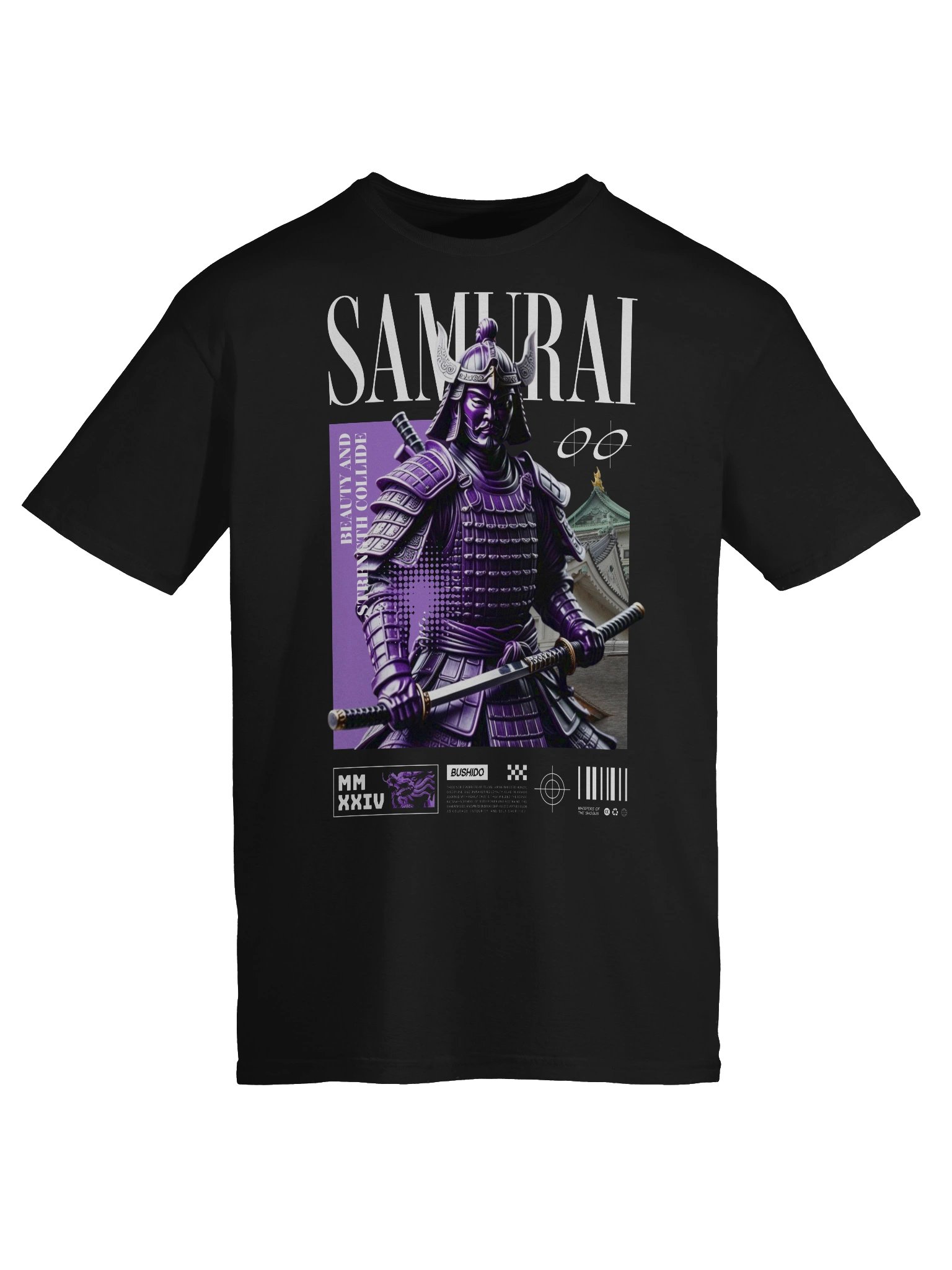 Beauty & Strength Samurai T-Shirt - Gildan Softstyle product image (6)
