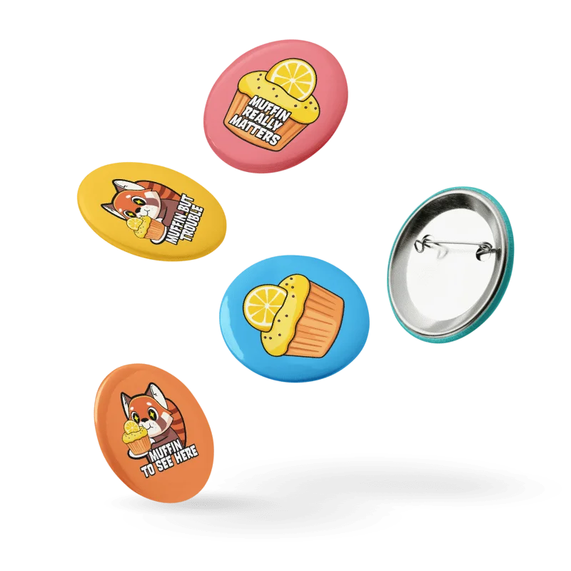 Badge Set 7 - Muffins! product image (8)