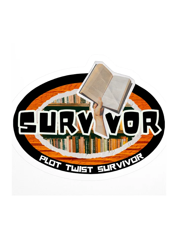 “Survivor: Plot Twist Edition” – Bookish Chaos Badge product image (2)