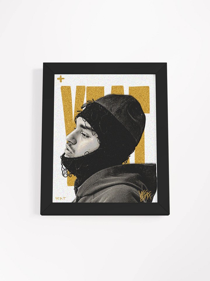 SIGNED GOLDEN EDITION YEAT FRAME product image (2)
