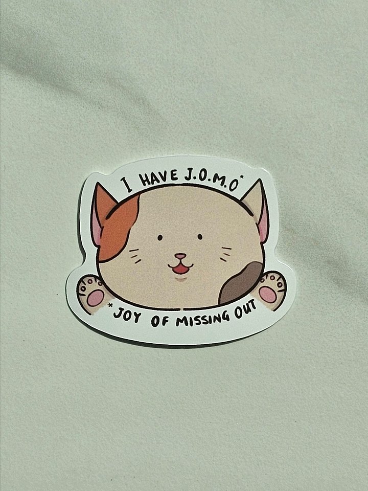 JOMO: Vinyl Sticker product image (1)