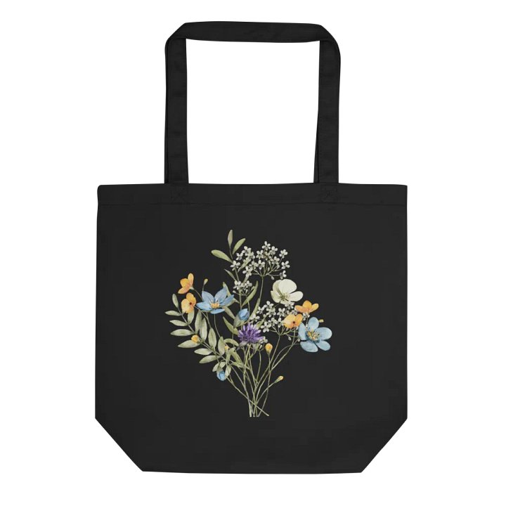 Everyday Tote wildflowers design product image (1)