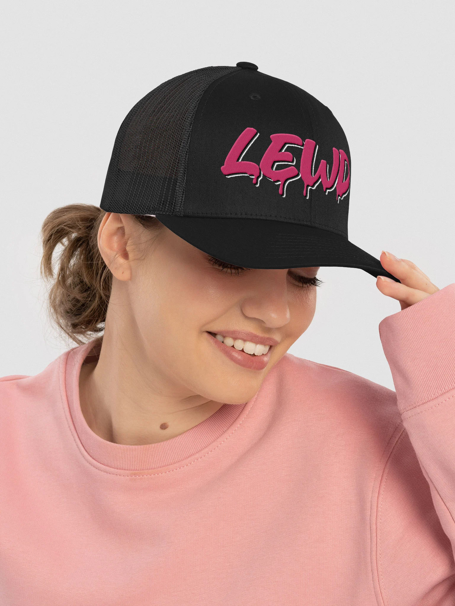 LEWD Trucker Hat product image (5)