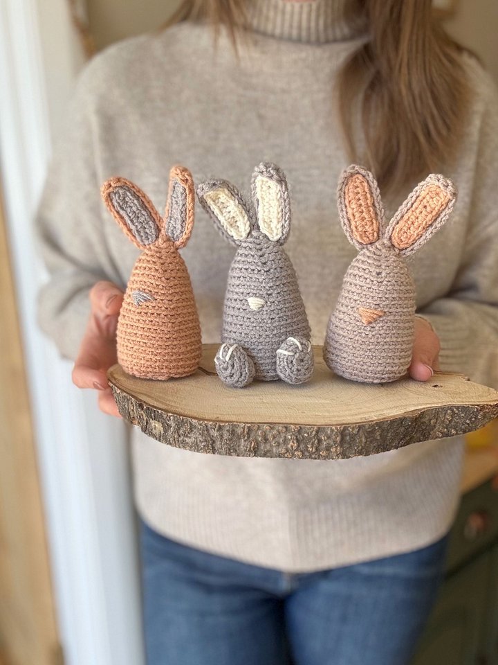 Crochet Amigurumi Rabbit/Bunny Easter Egg Cozy Pattern product image (1)