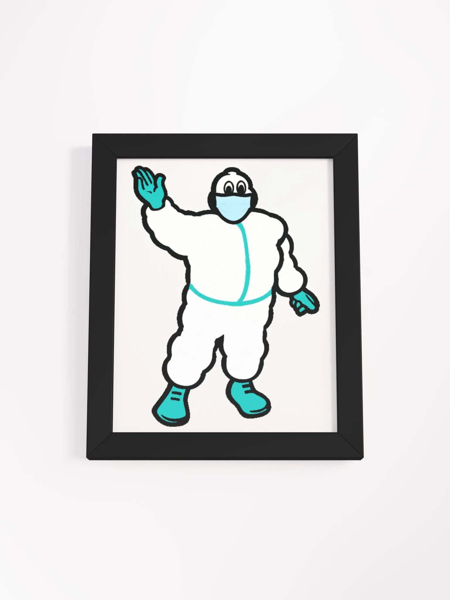 Dr Bibendum Framed High-Quality Matte Poster product image (1)