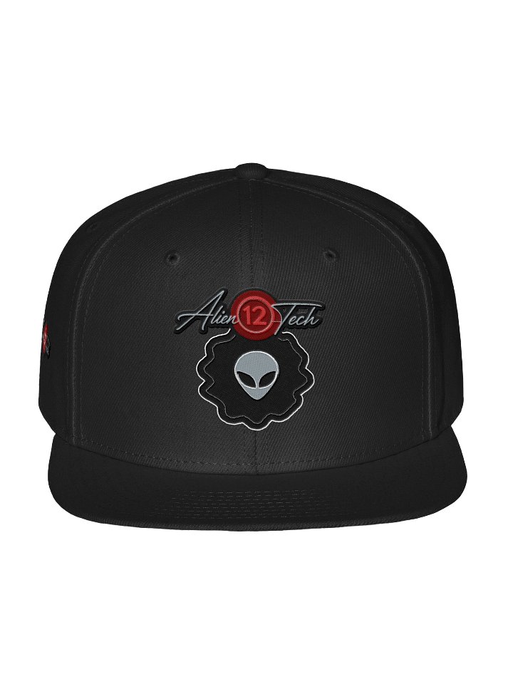 Alien 12 Tech | Embroidered Snapback Hat | AlienTech Collection product image (3)