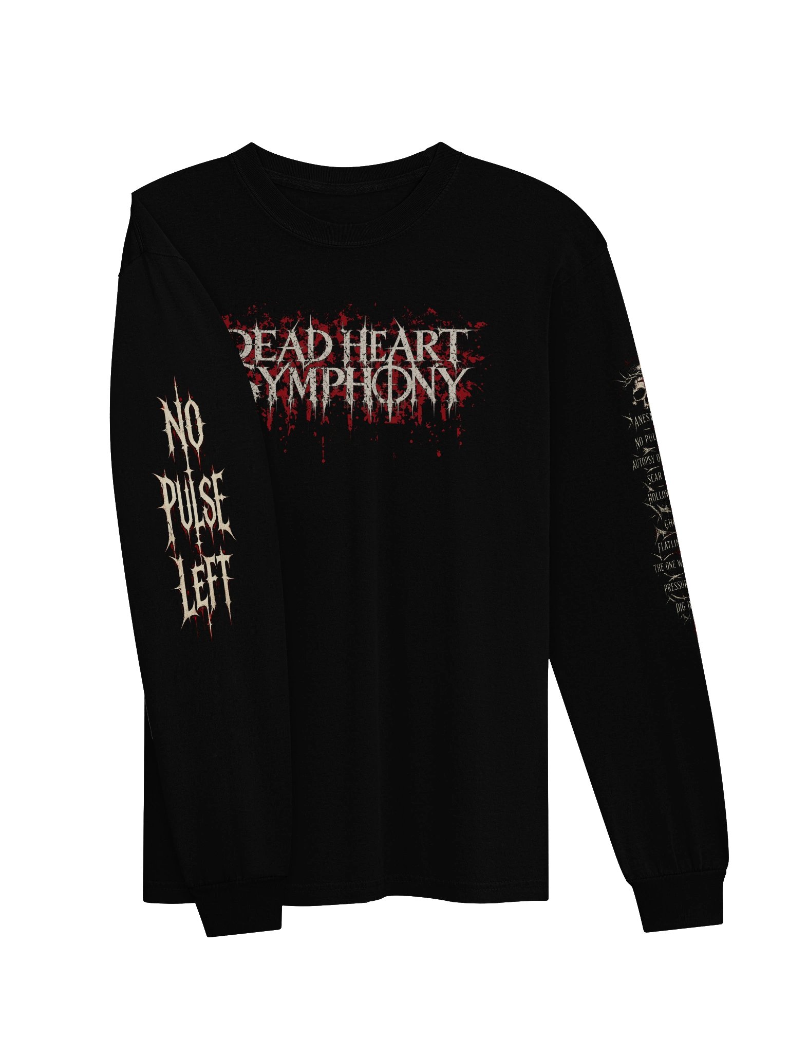 Dead Heart Symphony — No Pulse Left Long Sleeve product image (7)