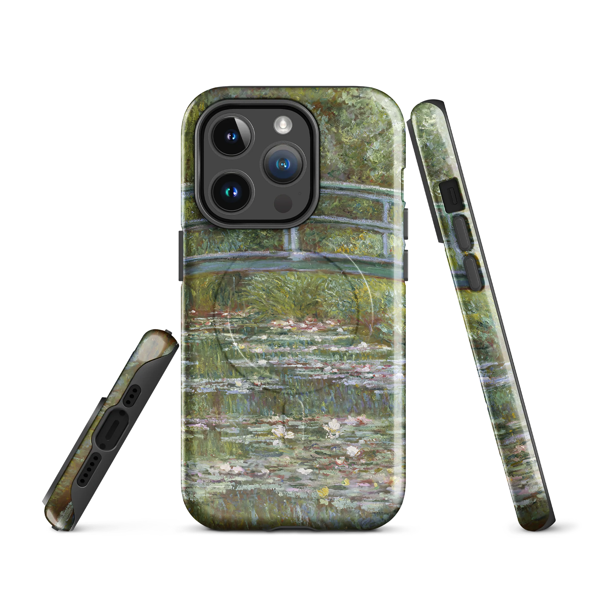 Monet – Water Lily Bridge (Japanese Bridge) iPhone® MagSafe® Tough Case product image (5)