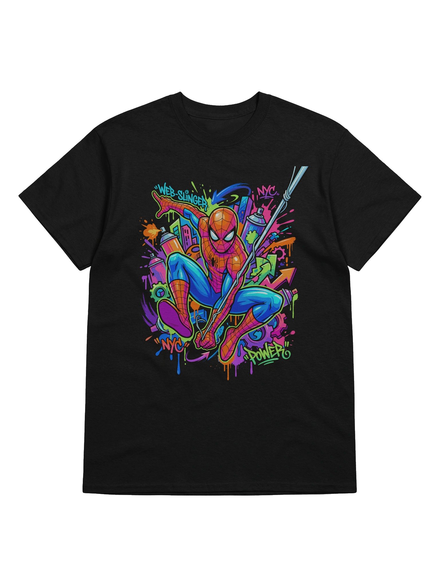 Spiderman graffiti t-shirt product image (38)