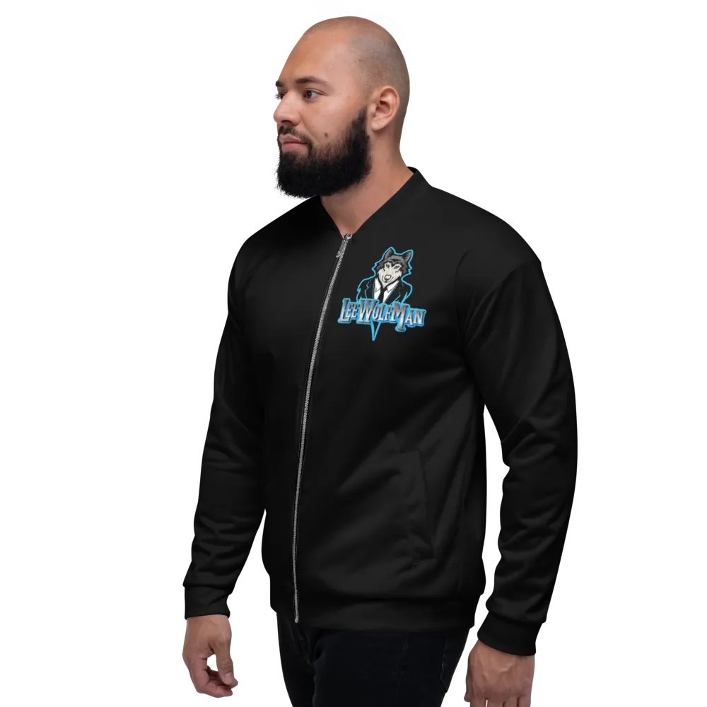 Spooky Wolf Bomber Jacket product image (3)