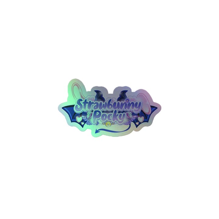 Strawbunny Pocky Sticker product image (1)