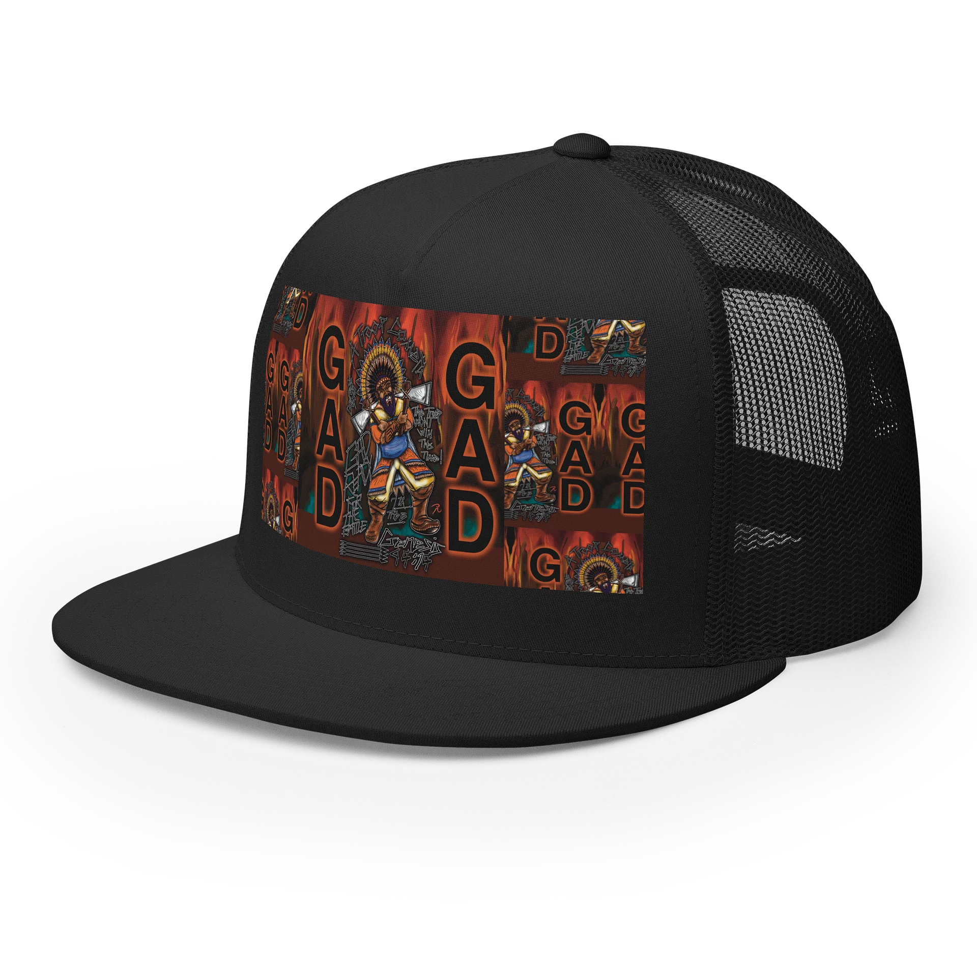 GAD Flame Trucker Cap 1 product image (4)