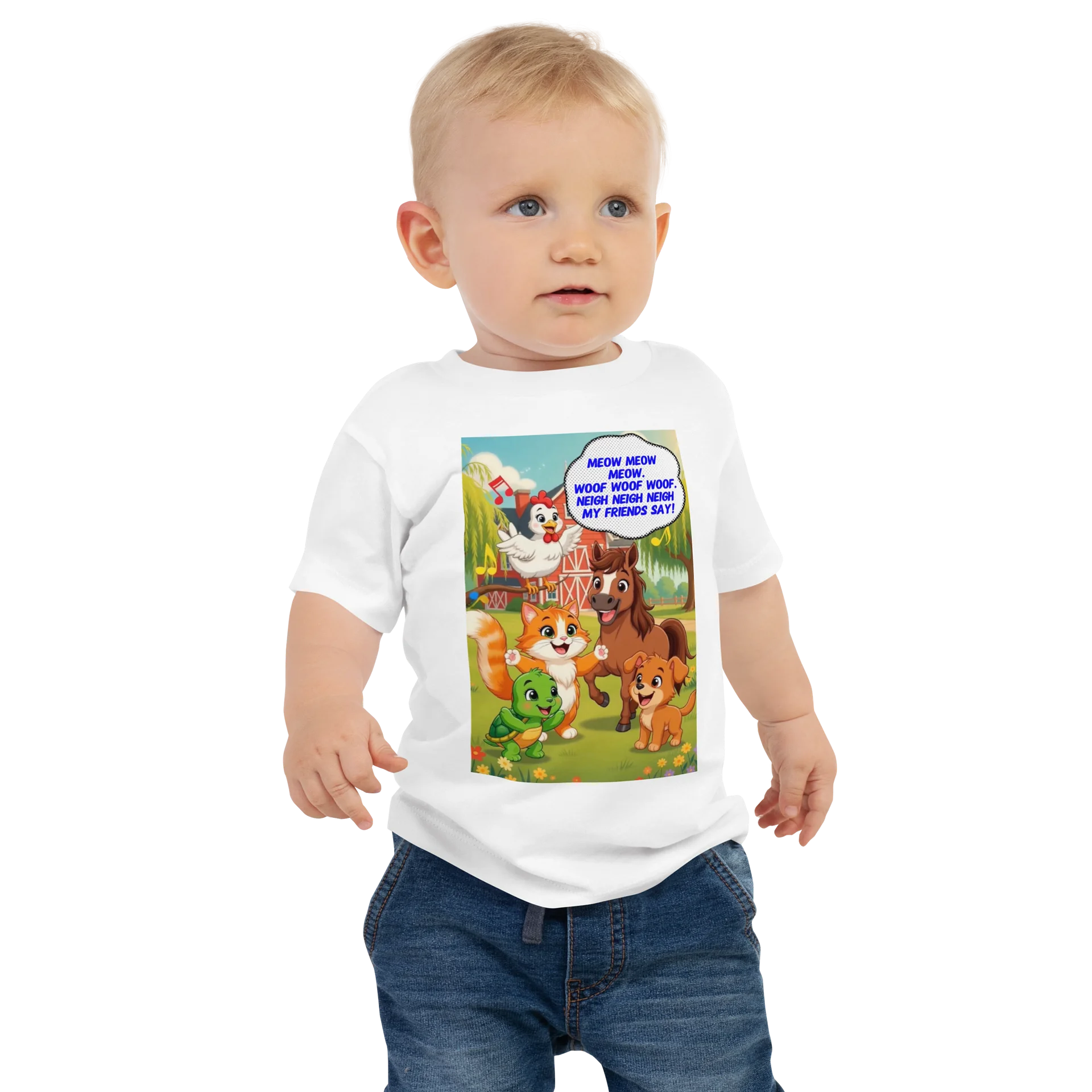 Farm Friends Sing-Along Baby Tee product image (1)