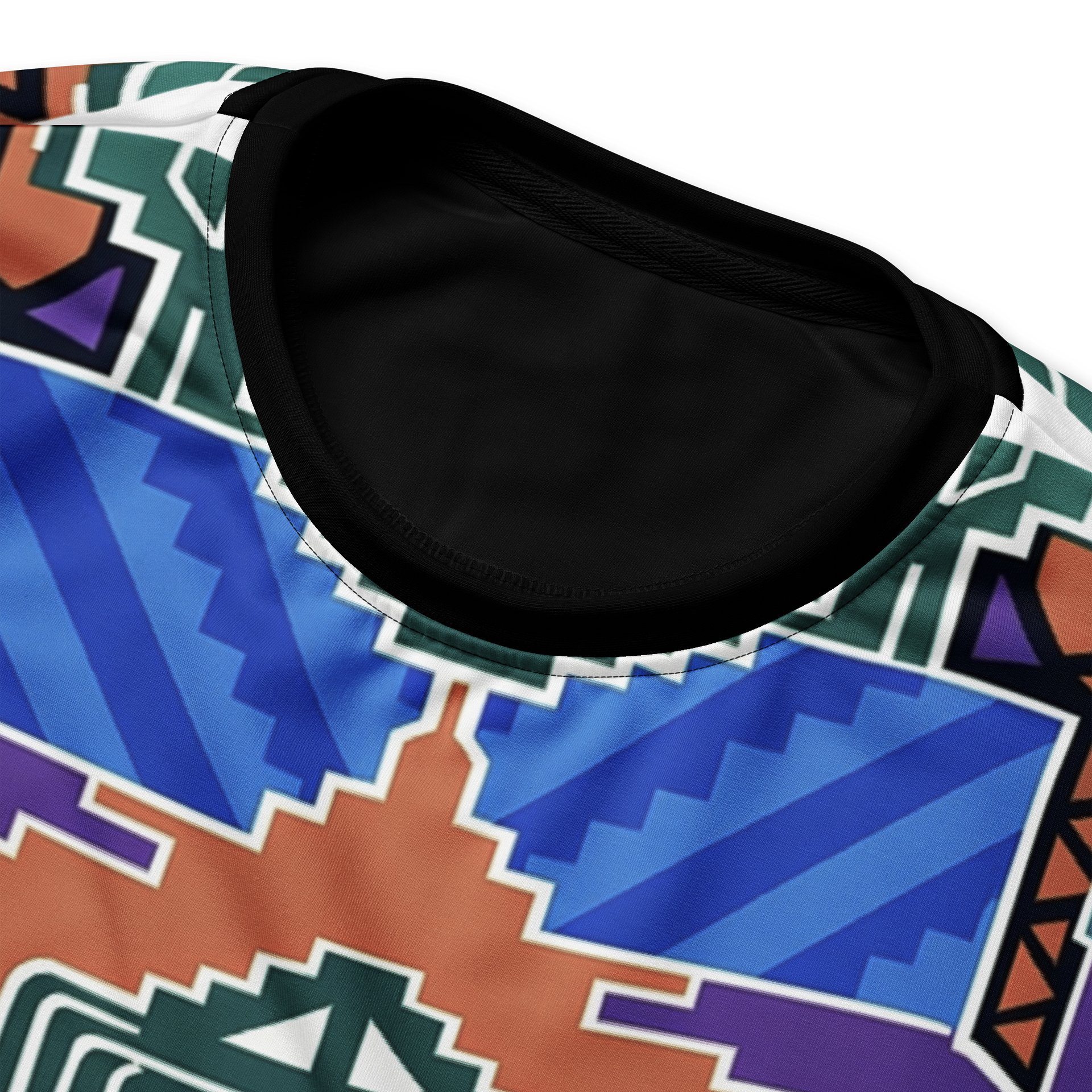 The 90s Aztec Blue/Purple Sweatshirt product image (4)