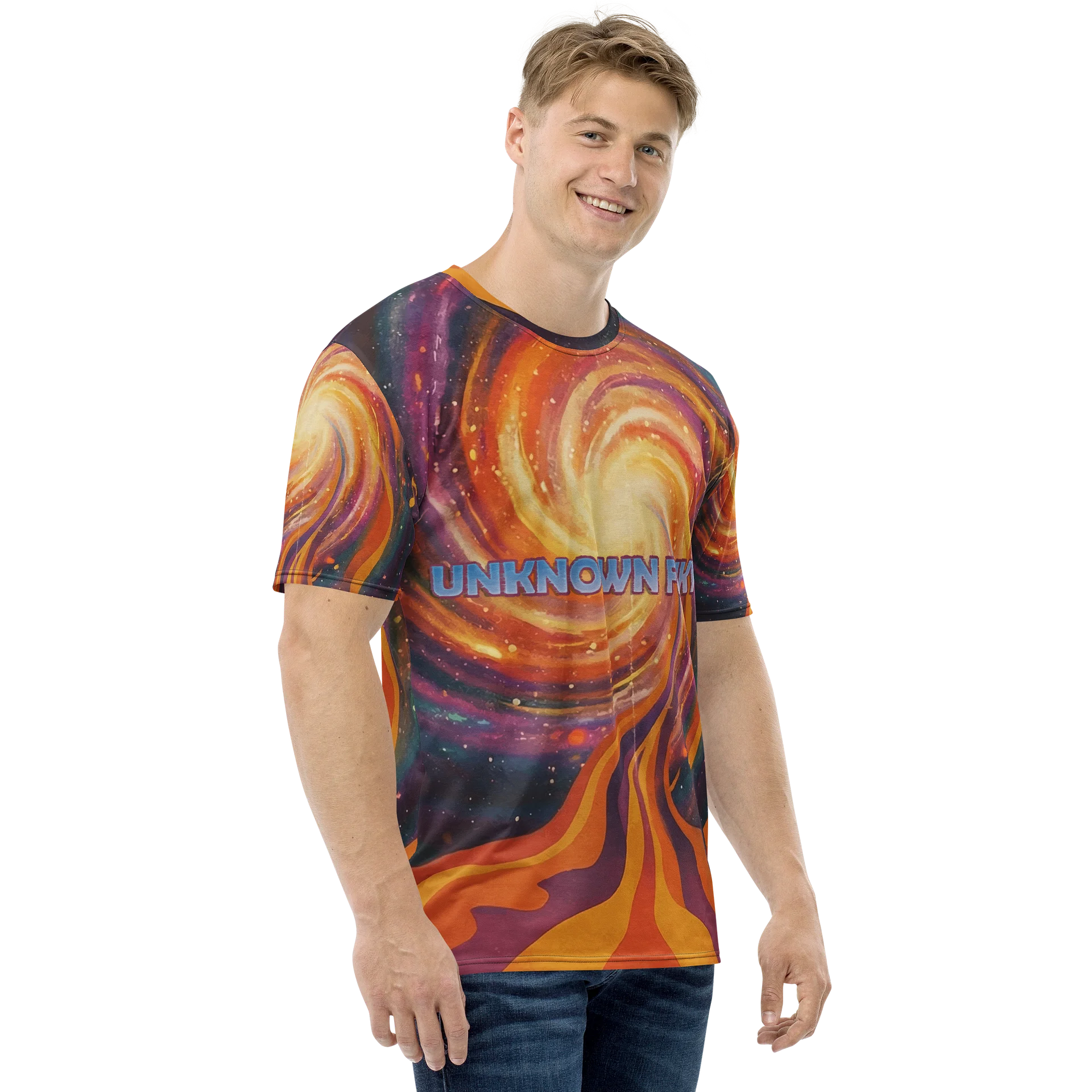 Brandon Gabriel - All-Over Print Crew Neck T-Shirt (Unknown Funky) product image (4)