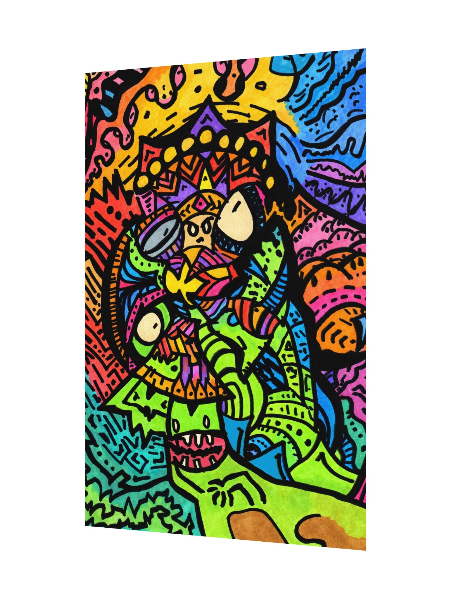 #32 There Goes the Dinosaurs - Color Poster product image (4)