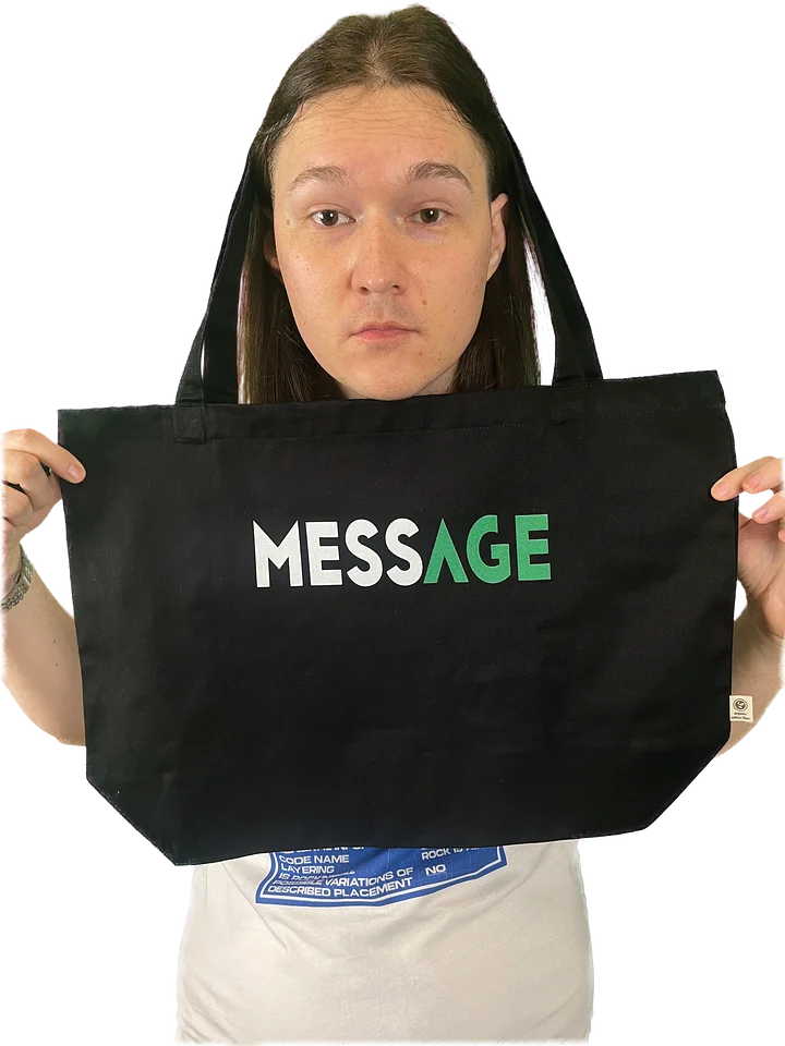 Messa(n)ger bag eco-ception Wide //Eco organic cotton\\ product image (1)