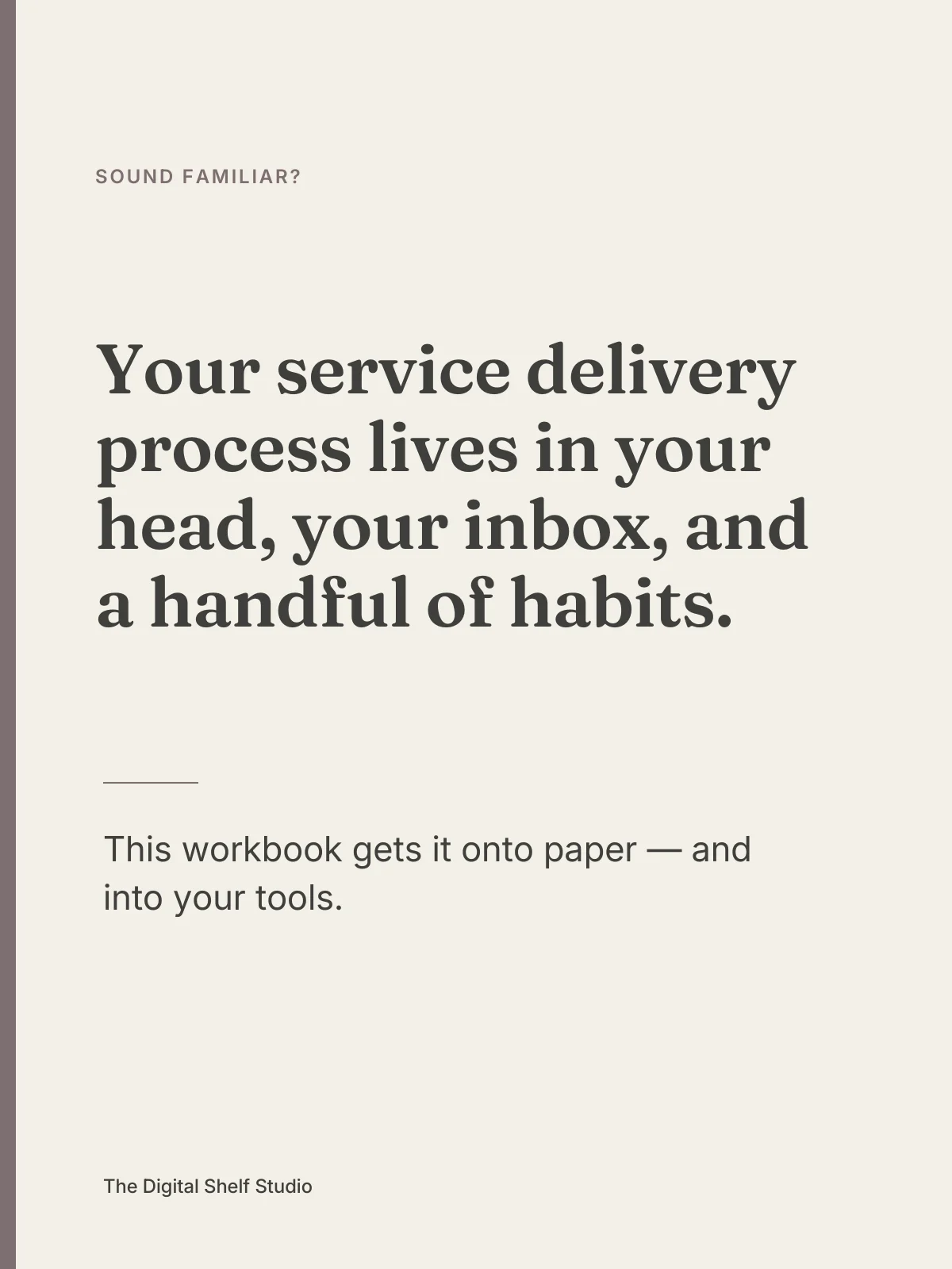 Service Delivery Workflow Workbook product image (2)