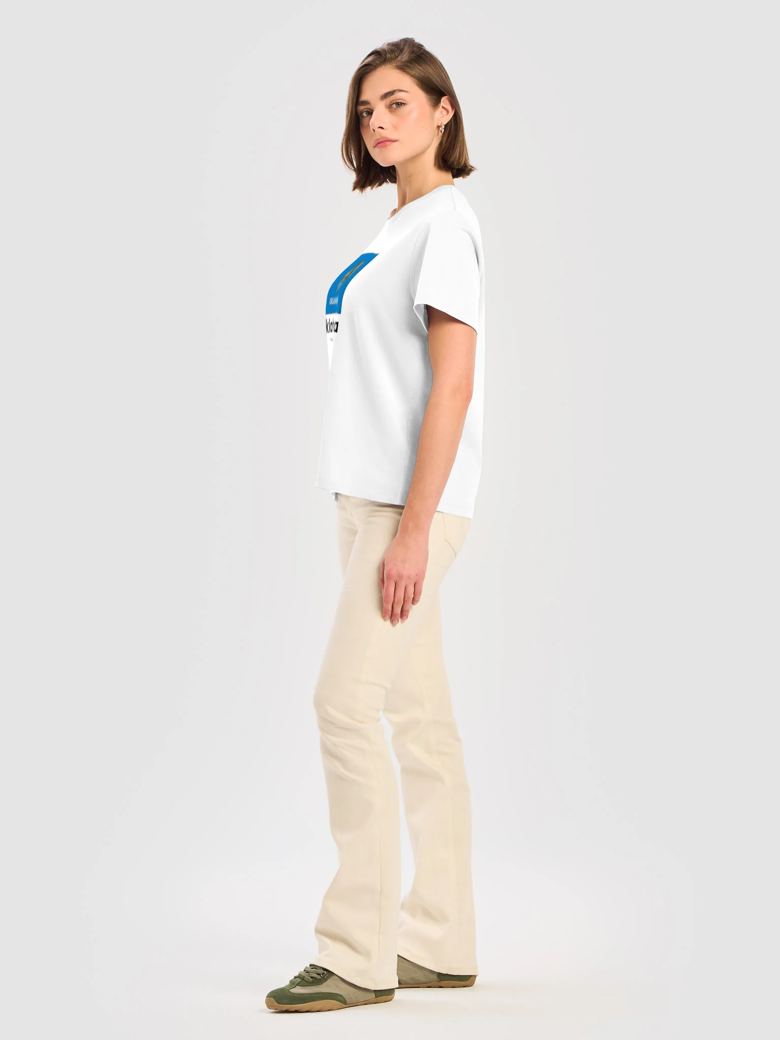 Oklahoma Women's Ribbed Neck T-Shirt product image (4)