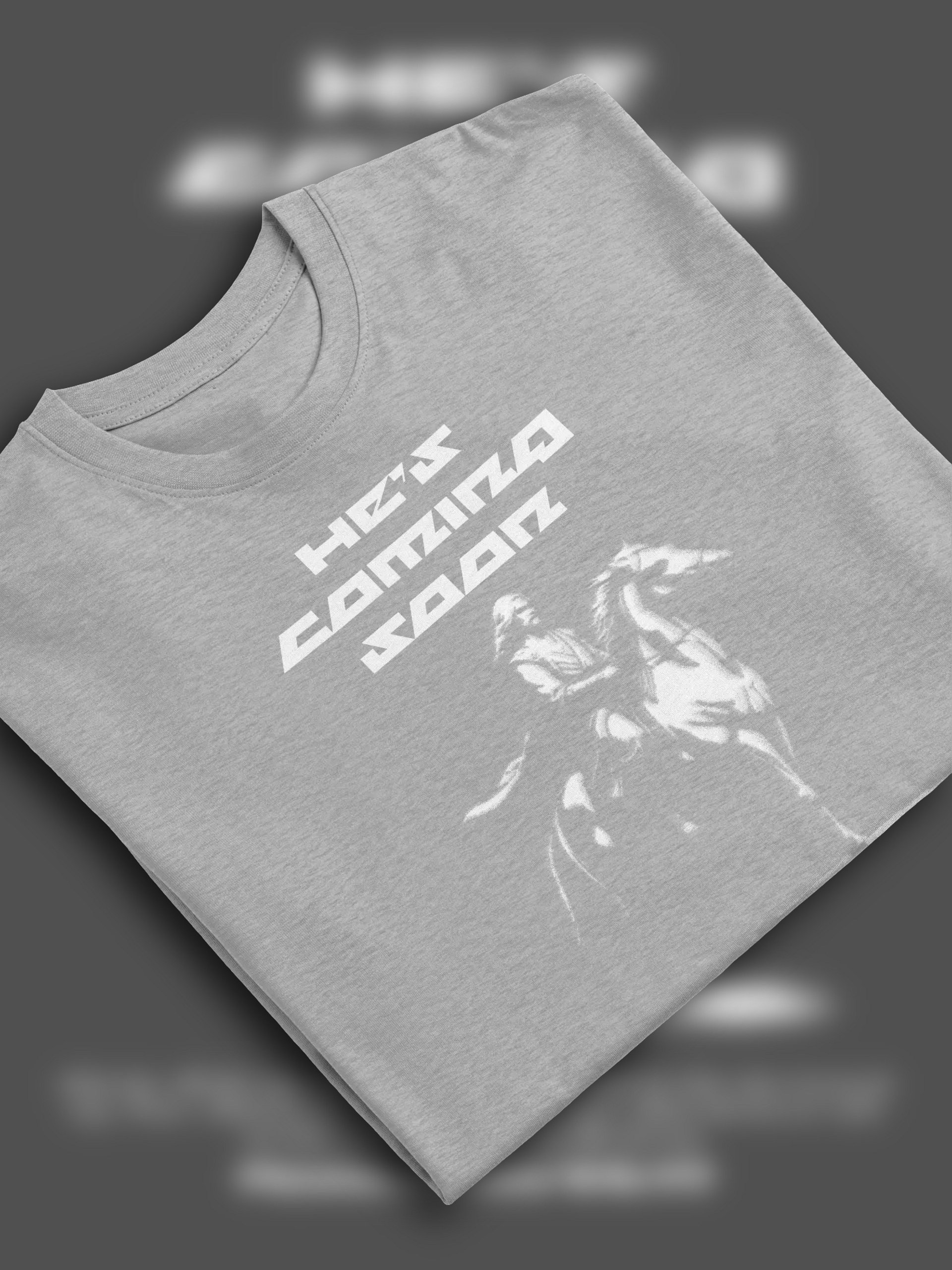 He's Coming Soon Collection - Cotton Heritage Men's Premium Heavyweight Tee product image (15)