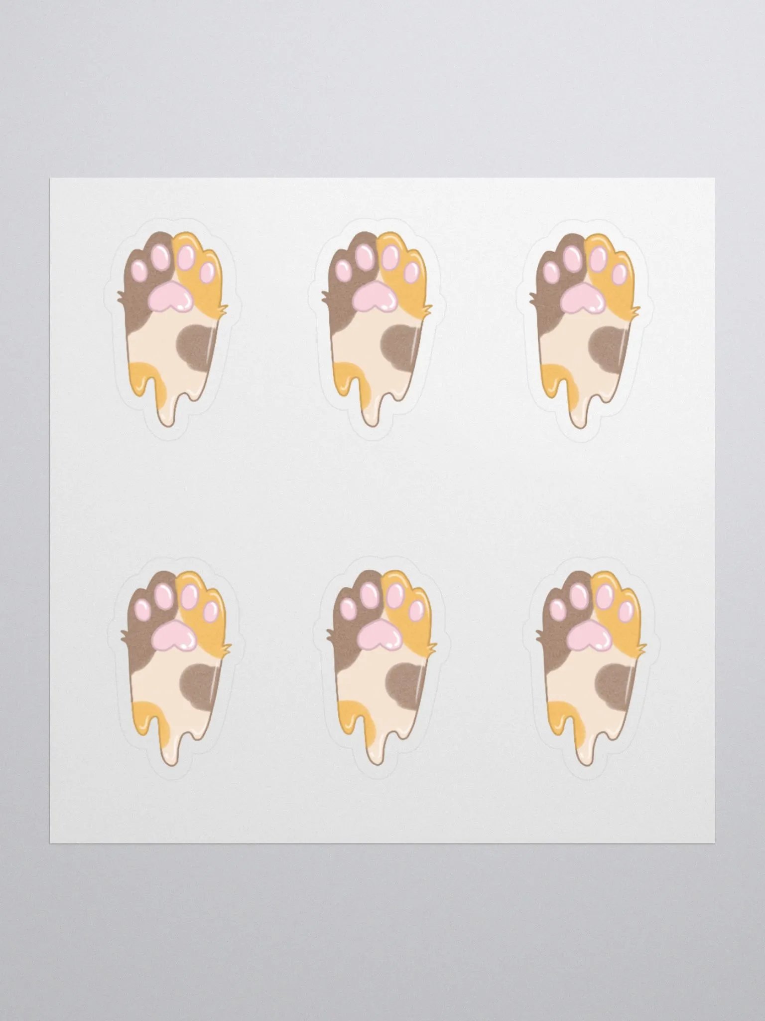 Calico cat paws product image (1)