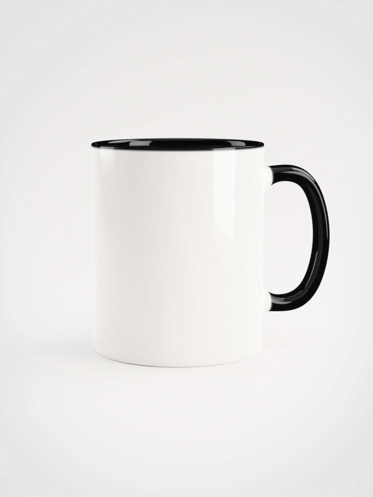 His House Ceramic Mug w/Color Inside - 11oz by His House