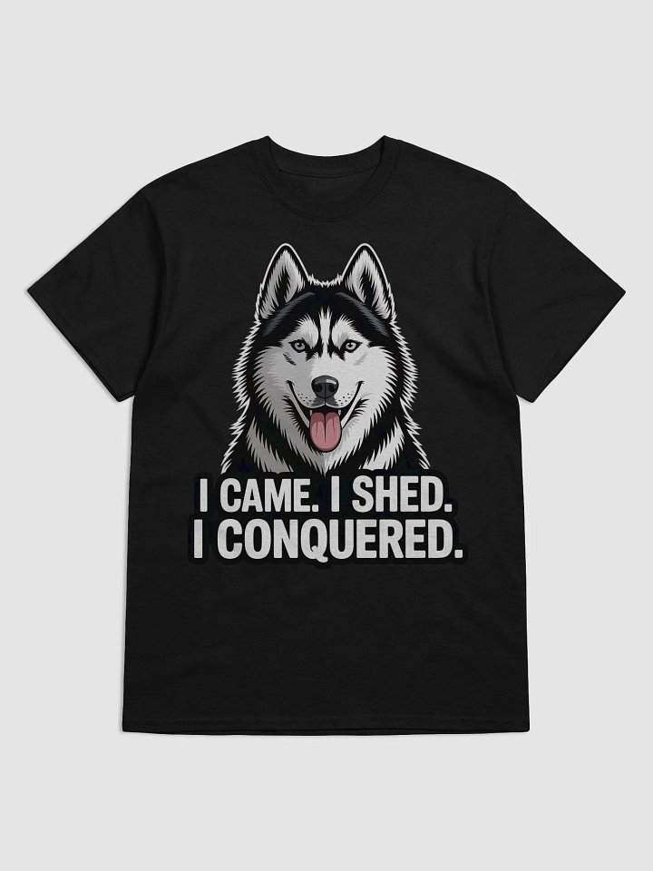 Playful Husky 'I Conquered' Tee product image (9)