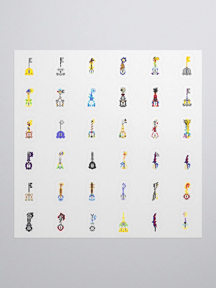 NFKeys Sticker Sheet product image (1)