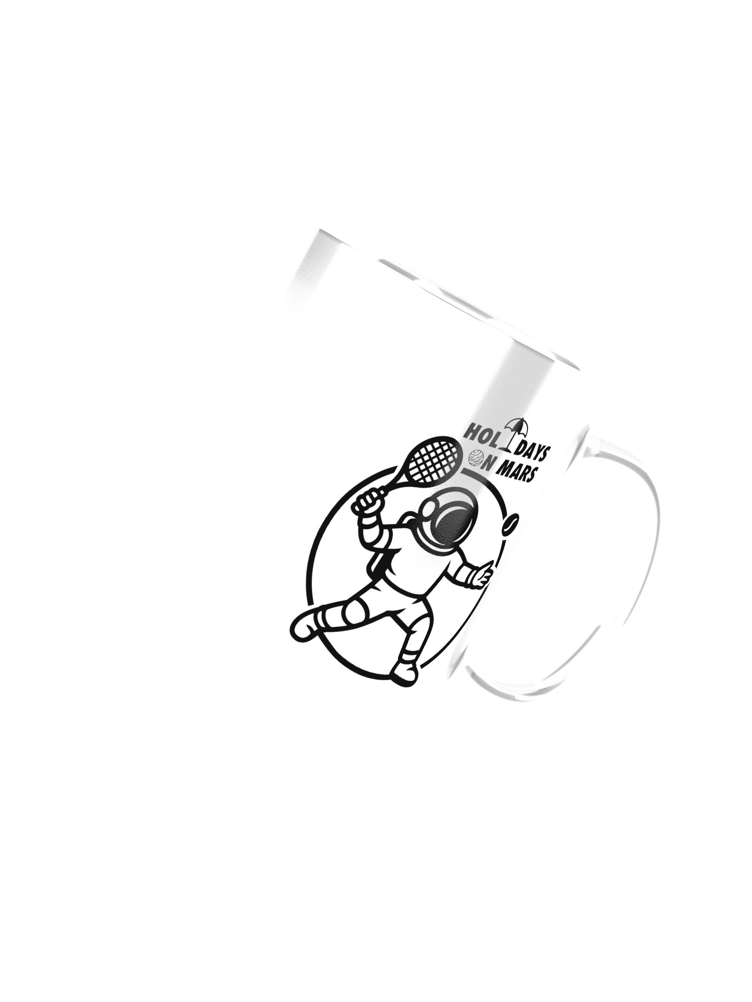 Holidays On Mars | Astronaut Tennis Mug product image (4)