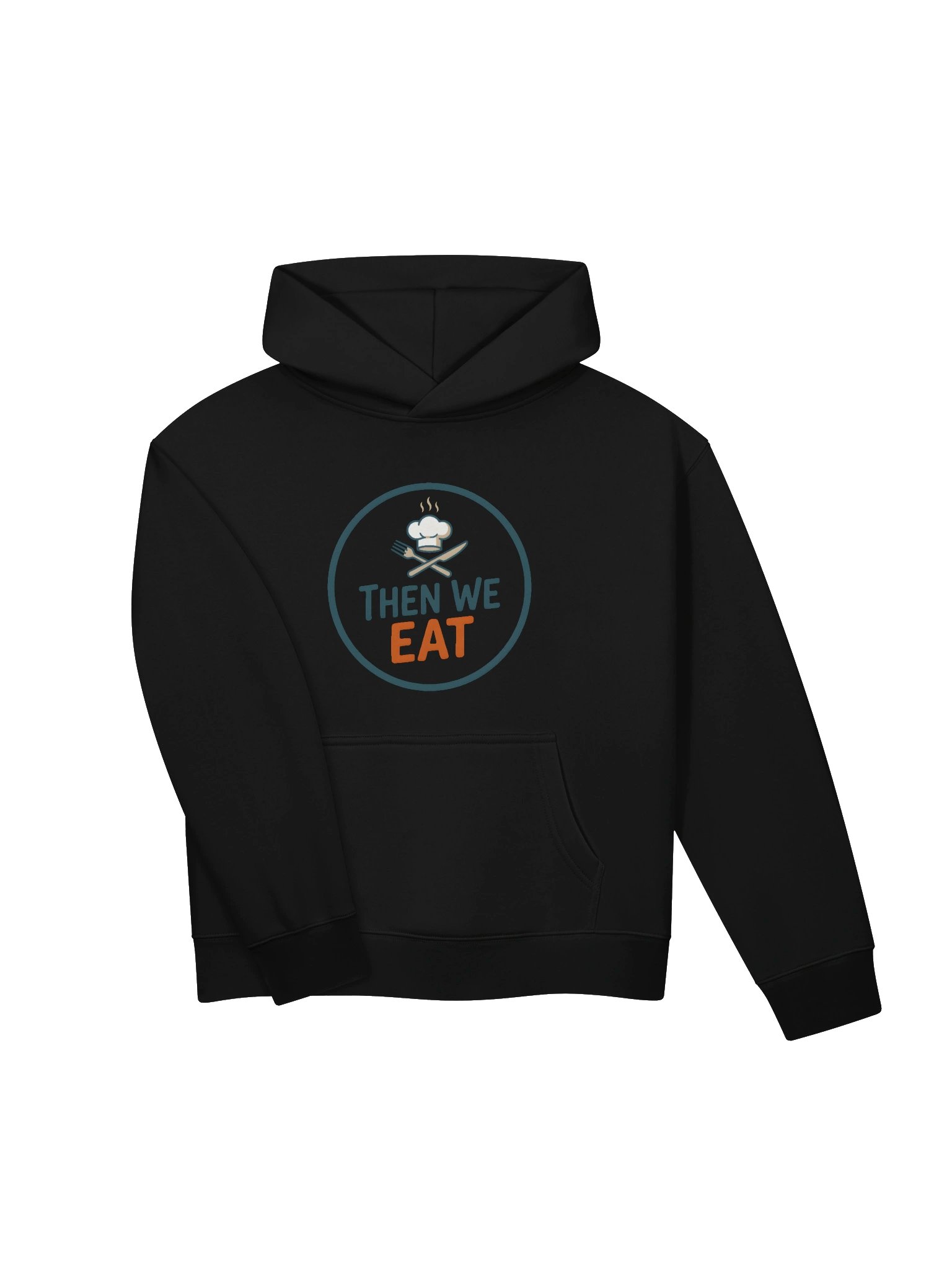 Women's Then We Eat Chef Logo Relaxed Hoodie product image (5)
