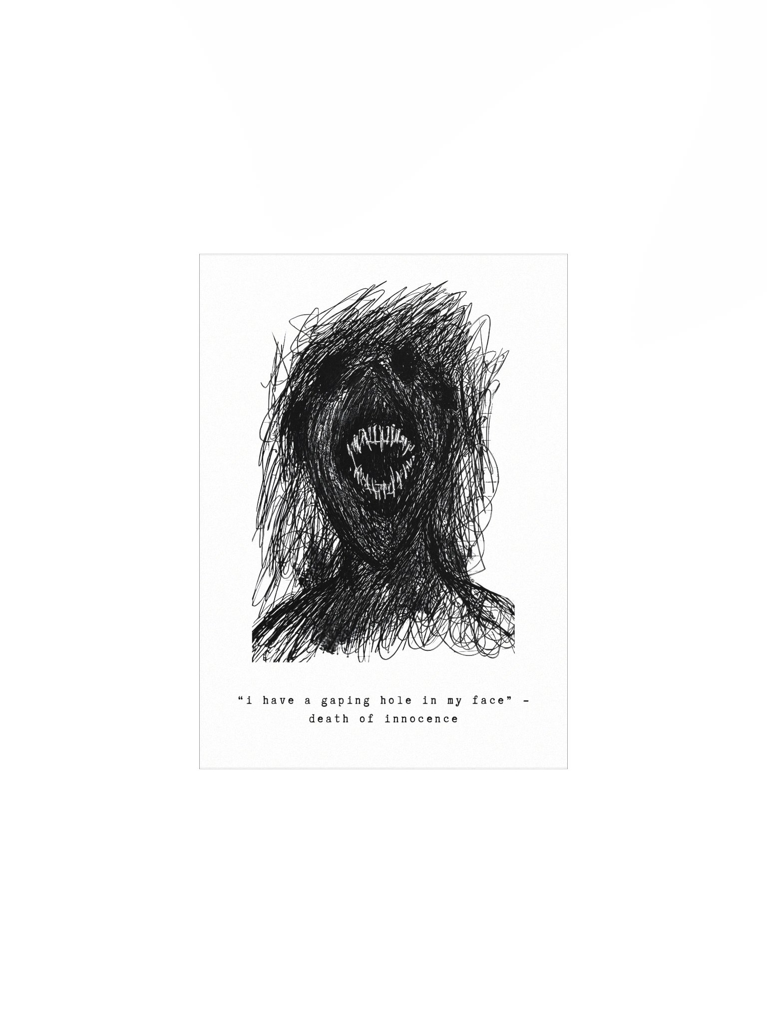 i have a gaping hole in my face print product image (3)